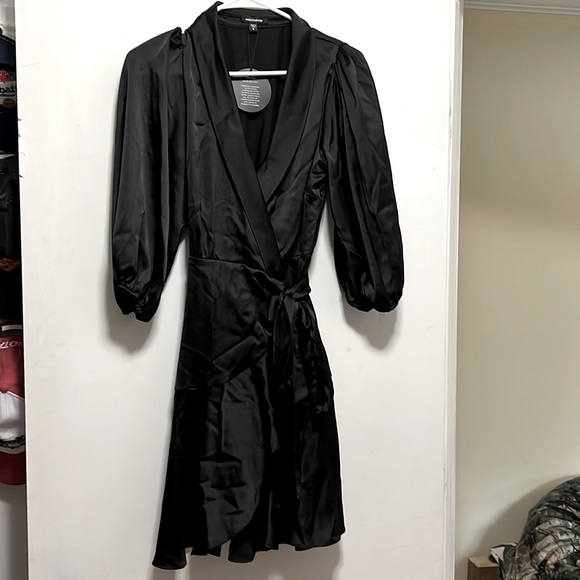 Mittoshop black satin dress - Picture 1 of 2